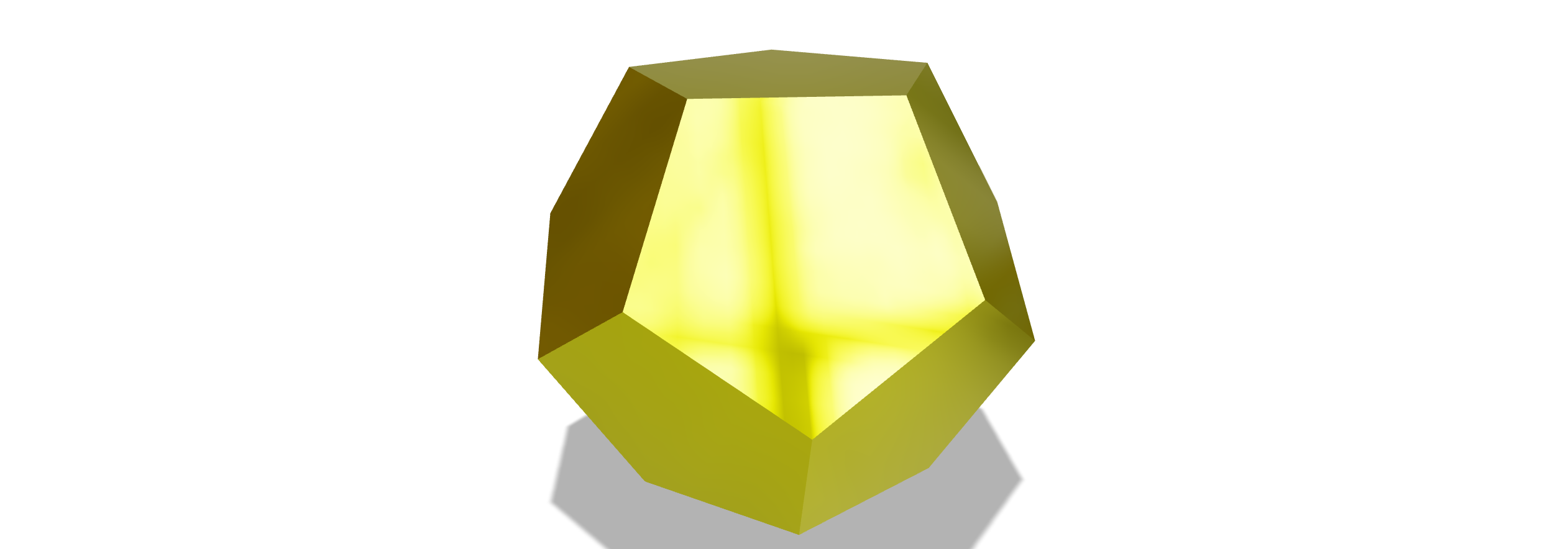 Platonic Solids: The Dodecahedron